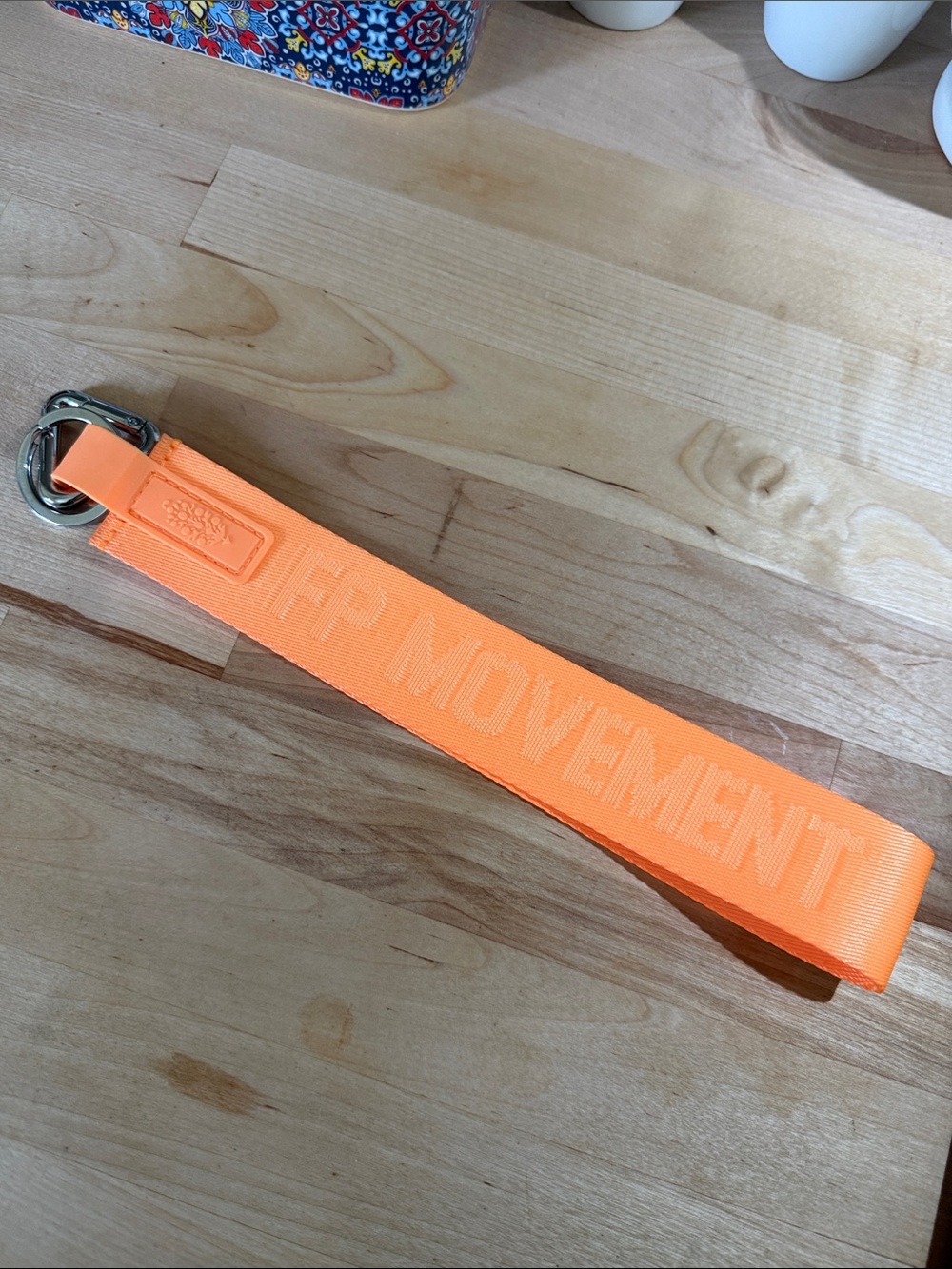 FP Movement by Free People There It Is Keychain in Neon Clementine
